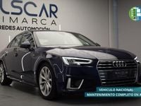Usado Audi A4 S-Line 150 CV (110 kW) 2019 Azul Berlina