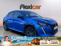 Usado Peugeot e-208 Allure 100 kW (136 CV) 2021 Azul Utilitario