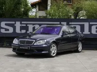 Usado Mercedes S55 AMG AMG 500 CV (367 kW) 2002 Azul Berlina