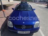 Usado Mercedes SLK230 193 CV (141 kW) 1999 Azul Descapotable
