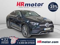 Usado Mercedes GLE350 AMG line 320 CV (235 kW) 2022 Negro Coupe