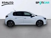 Usado Peugeot 208 Allure 100 CV (73 kW) 2020 Blanco Utilitario