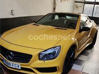 Usado Mercedes SL500 306 CV (225 kW) 2002 Amarillo Descapotable