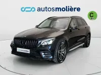Usado Mercedes GLC220 AMG line 170 CV (125 kW) 2015 Negro SUV