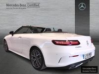 Usado Mercedes E220 AMG line 194 CV (142 kW) 2022 Blanco Descapotable