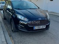 Usado Ford Fiesta Trend 82 CV (60 kW) 2015 Negro Berlina