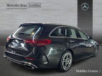 Usado Mercedes C220 AMG line 200 CV (147 kW) 2023 Graphite grey  metallic paint Familiar