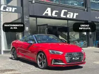 Usado Audi S5 Cabriolet 354 CV (260 kW) 2017 Rojo Descapotable