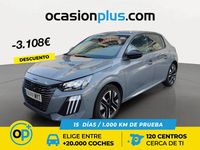 Usado Peugeot 208 Allure 100 CV (73 kW) 2025 Gris / plata Utilitario