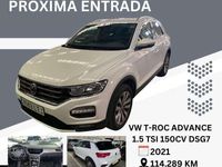Usado VW T-Roc Advance 150 CV (110 kW) 2021 Blanco SUV