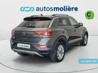 Usado VW T-Roc Life 150 CV (110 kW) 2022 Gris SUV