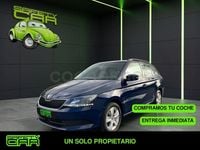 Usado Skoda Fabia 95 CV (69 kW) 2018 Azul Familiar