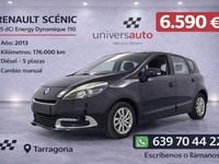 Usado Renault Scénic III Dynamique 110 CV (80 kW) 2013 Negro Monovolumen