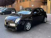 Usado Alfa Romeo MiTo Progression 95 CV (69 kW) 2009 Negro Utilitario