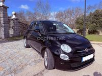 Usado Fiat 500 S 85 CV (62 kW) 2018 Negro Berlina