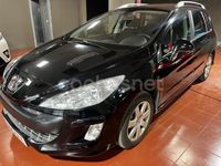 Usado Peugeot 308 SW Premium 110 CV (80 kW) 2009 Negro Familiar
