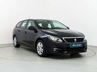 Usado Peugeot 308 SW Active 131 CV (96 kW) 2021 Negro Familiar