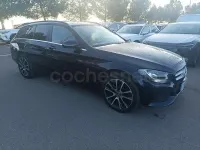 Usado Mercedes C200 136 CV (100 kW) 2017 Azul Berlina