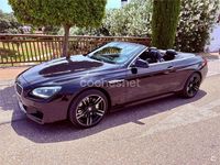 Usado BMW 640 Cabriolet 313 CV (230 kW) 2013 Negro Descapotable