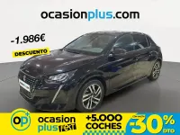 Usado Peugeot 208 Allure 100 CV (73 kW) 2023 Negro Utilitario