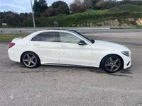 Usado Mercedes C220 AMG 170 CV (125 kW) 2015 Blanco Familiar