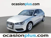 Usado Audi A3 Sportback Advanced Plus 110 CV (80 kW) 2015 Gris plata Utilitario