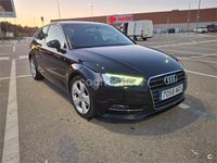 Usado Audi A3 Ambition 105 CV (77 kW) 2014 Negro Berlina