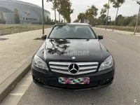 Usado Mercedes C200 136 CV (100 kW) 2009 Negro Berlina