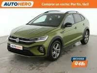 Usado VW Taigo R-line 110 CV (80 kW) 2024 Verde SUV