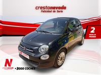 Usado Fiat 500C Lounge 69 CV (50 kW) 2020 Negro Descapotable