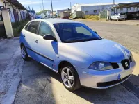 Usado Seat Ibiza Reference 100 CV (73 kW) 2004 Azul Utilitario