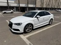 Usado Audi A3 S-Line 110 CV (80 kW) 2015 Blanco Berlina
