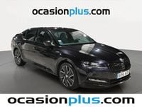 Usado Skoda Superb SportLine 150 CV (110 kW) 2022 Negro Berlina