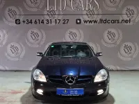 Usado Mercedes SLK200 163 CV (119 kW) 2006 Azul Descapotable