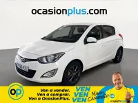 Usado Hyundai i20 GO! 85 CV (62 kW) 2014 Blanco Utilitario