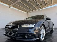 Usado Audi A7 Sportback S-Line 320 CV (235 kW) 2017 Azul Utilitario