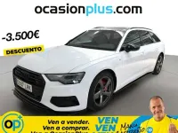 Usado Audi A6 S-Line 204 CV (150 kW) 2021 Blanco Familiar