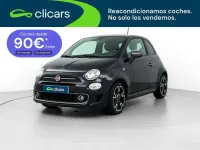 Usado Fiat 500 S 69 CV (50 kW) 2018 Negro Utilitario