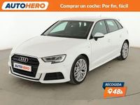 Brugt Audi A3 S-Line 150 HK (110 kW) 2018 Hvid Sedan