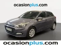 Usado Hyundai i20 75 CV (55 kW) 2015 Gris Utilitario