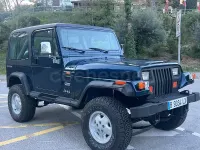 Usado Jeep Wrangler 121 CV (88 kW) 1990 Azul SUV