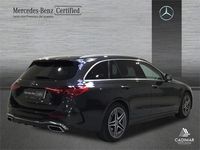 Usado Mercedes C300e AMG line 313 CV (230 kW) 2024 Gris grafito Familiar