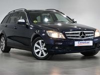 Usado Mercedes C220 170 CV (125 kW) 2008 Azul Familiar