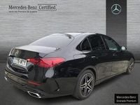 Usado Mercedes C220 AMG line 200 CV (147 kW) 2025 Negro Berlina