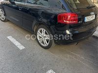 Usado Audi A3 Attraction 140 CV (102 kW) 2011 Negro Utilitario