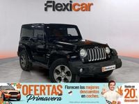 Usado Jeep Wrangler Sahara 200 CV (147 kW) 2017 Negro SUV