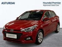 Usado Hyundai i20 75 CV (55 kW) 2019 Rojo Utilitario
