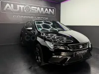 Usado Seat Leon FR 130 CV (95 kW) 2020 Negro Berlina