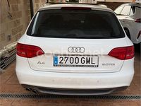 Usado Audi A4 S-Line 143 CV (105 kW) 2010 Blanco Familiar
