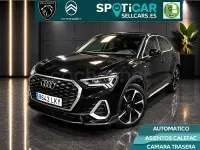 Usado Audi Q3 Sportback S-Line 150 CV (110 kW) 2020 Negro SUV